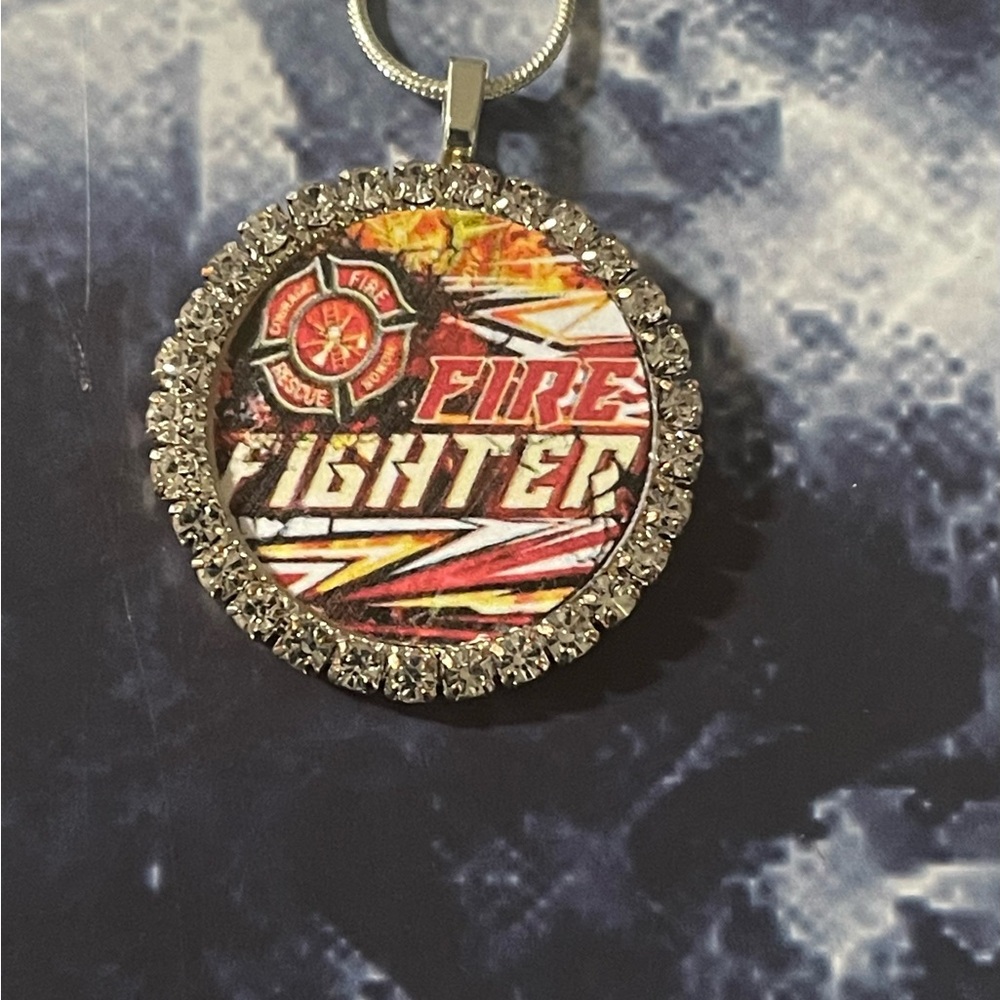 Fire fighter necklace